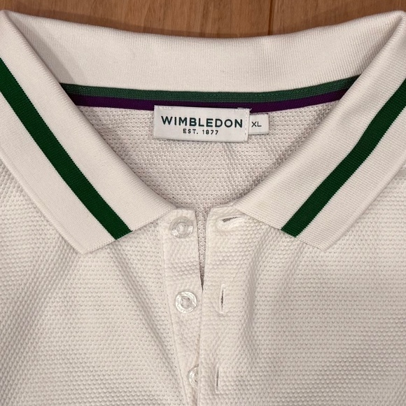 NEW Wimbledon Men's Polo - Size XL - Picture 4 of 4